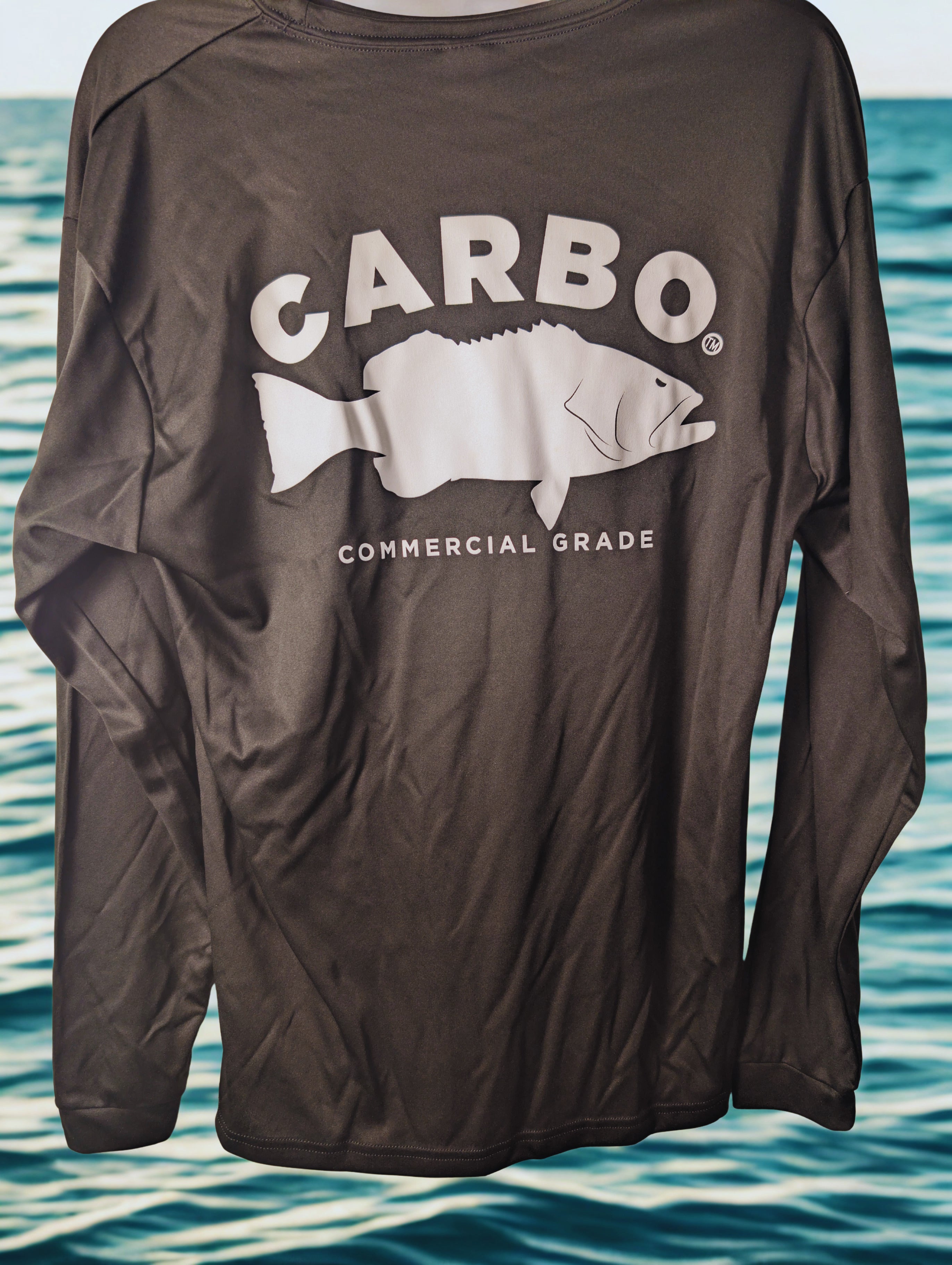 Black Carbo long sleeve outdoor shirt