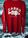Red Carbo Long sleeve outdoor shirt